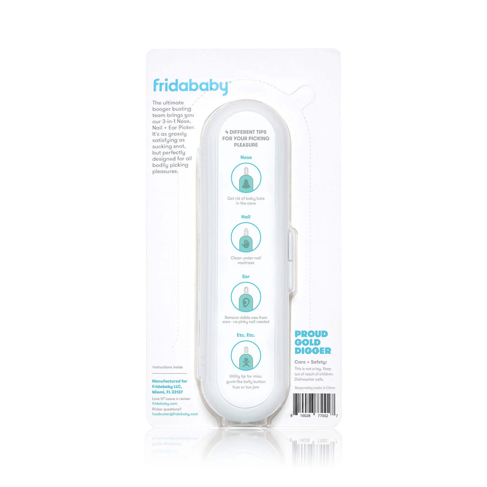 3-in-1 Nose, Nail + Ear Picker